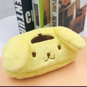 Sanrio Pompompurin Yellow Plush Pencil Case